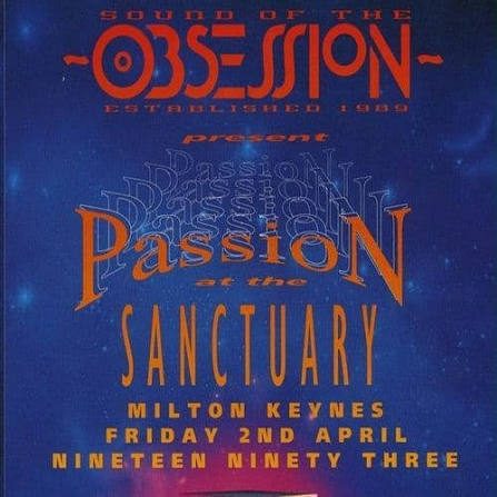 Flyer for Obsession – Passion