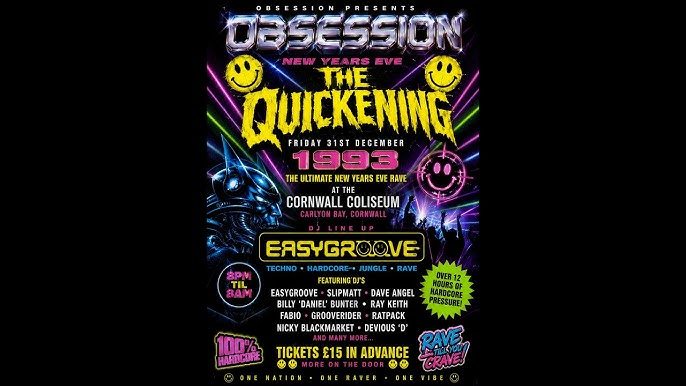 Flyer for Obsession - The Quickening