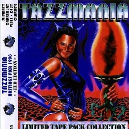 Flyer for Tazzmania - Hastings Pier
