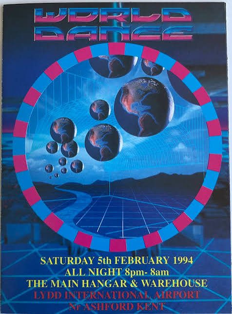 Flyer for World Dance
