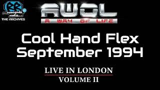 Flyer for AWOL - Live in London 94 Vol. 2
