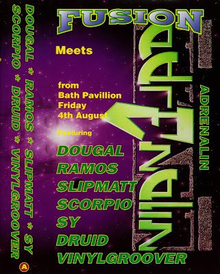 Flyer for Adrenaline Meets Fusion