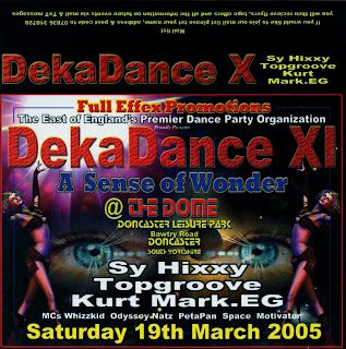 Flyer for Deka Dance XI