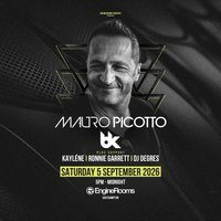 Flyer for EngineRooms Presents: Mauro Picotto + Support