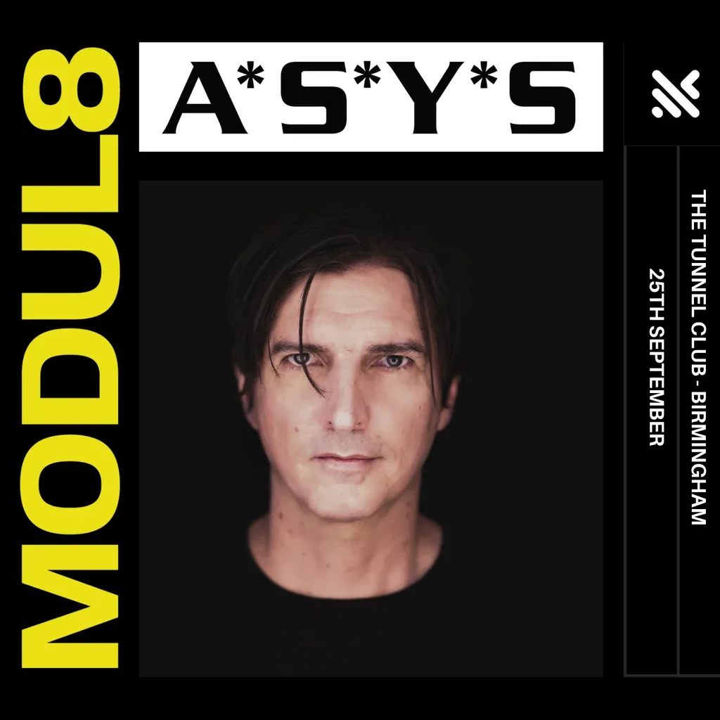 Flyer for MODUL8 x A*S*Y*S - 100% Techno 0% Compromise