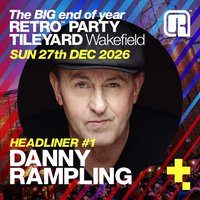 Flyer for The BIG end of year RETRO party 2026