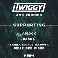 Flyer for Twiggy & Friends
