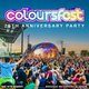 Flyer for Coloursfest 25th Anniversary 2026