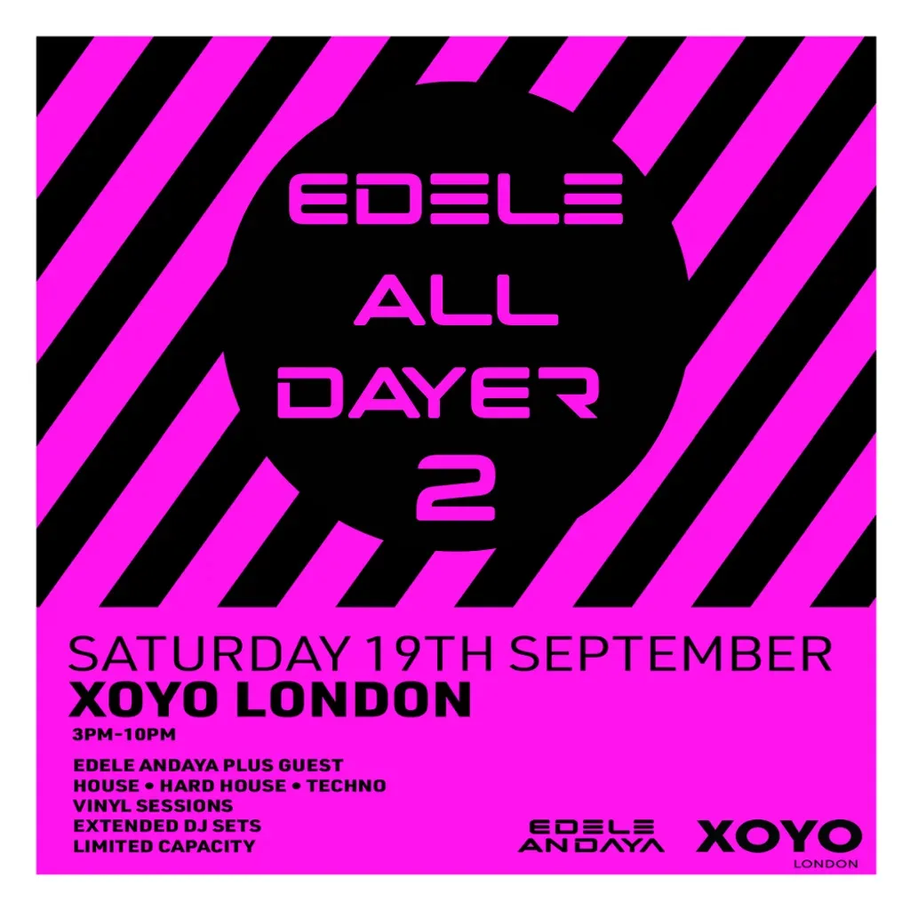 Flyer for Edele All-Dayer 2