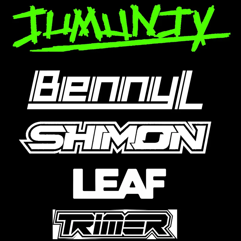 Flyer for JUMUNJY INVITES - Benny L - Shimon - Trimer - Leaf - FourD