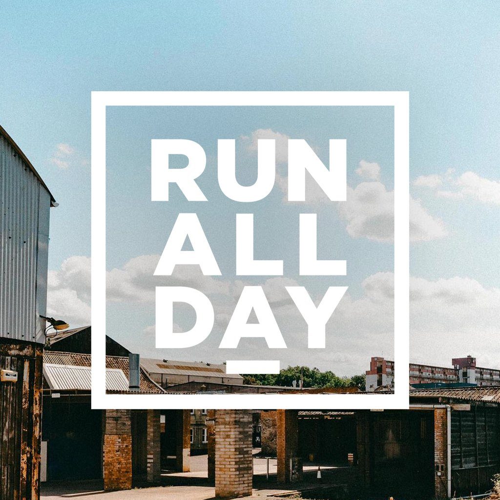 Flyer for RUN All Day 2026