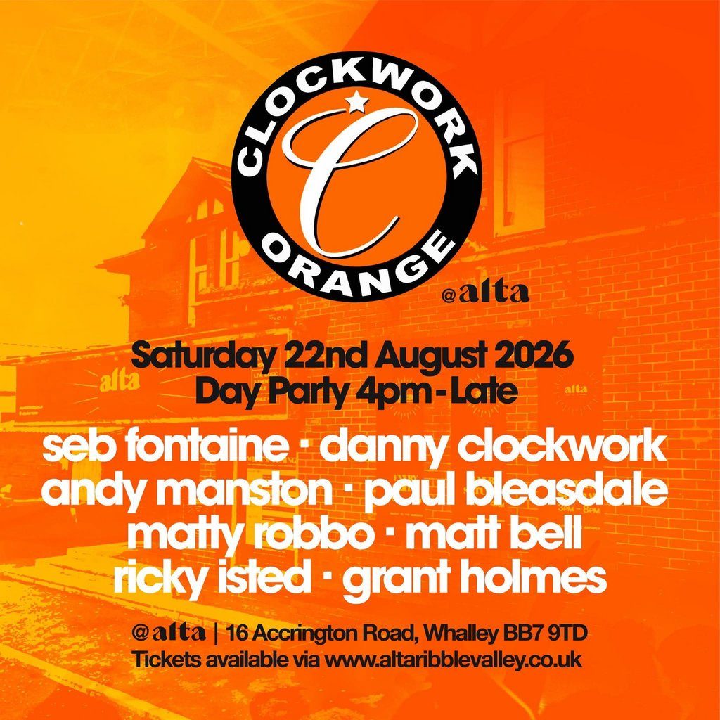 Flyer for Clockwork Orange at alta