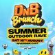 Flyer for DNB Brunch 'Summer Outdoor Rave'