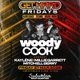 Flyer for SubBass Presents Get Hard Fridays with Woody Cook