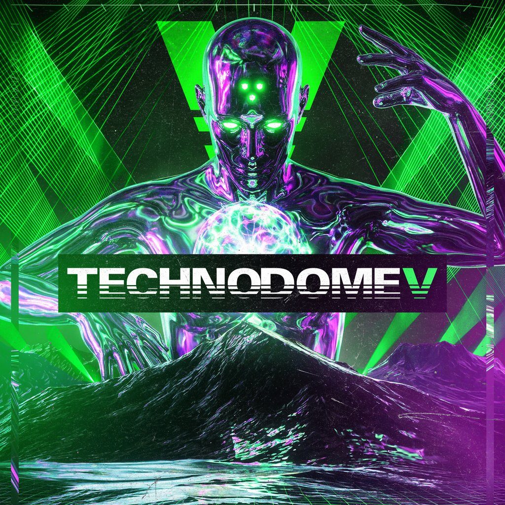 Flyer for Technodome - Event V - Dyewitness and much more