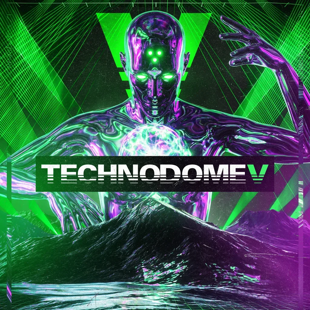 Flyer for Technodome - Event V - Dyewitness and much more