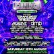 Flyer for DEFIB'D: The 1st Birthday