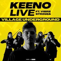Flyer for Keeno LIVE ft. Vibre Strings