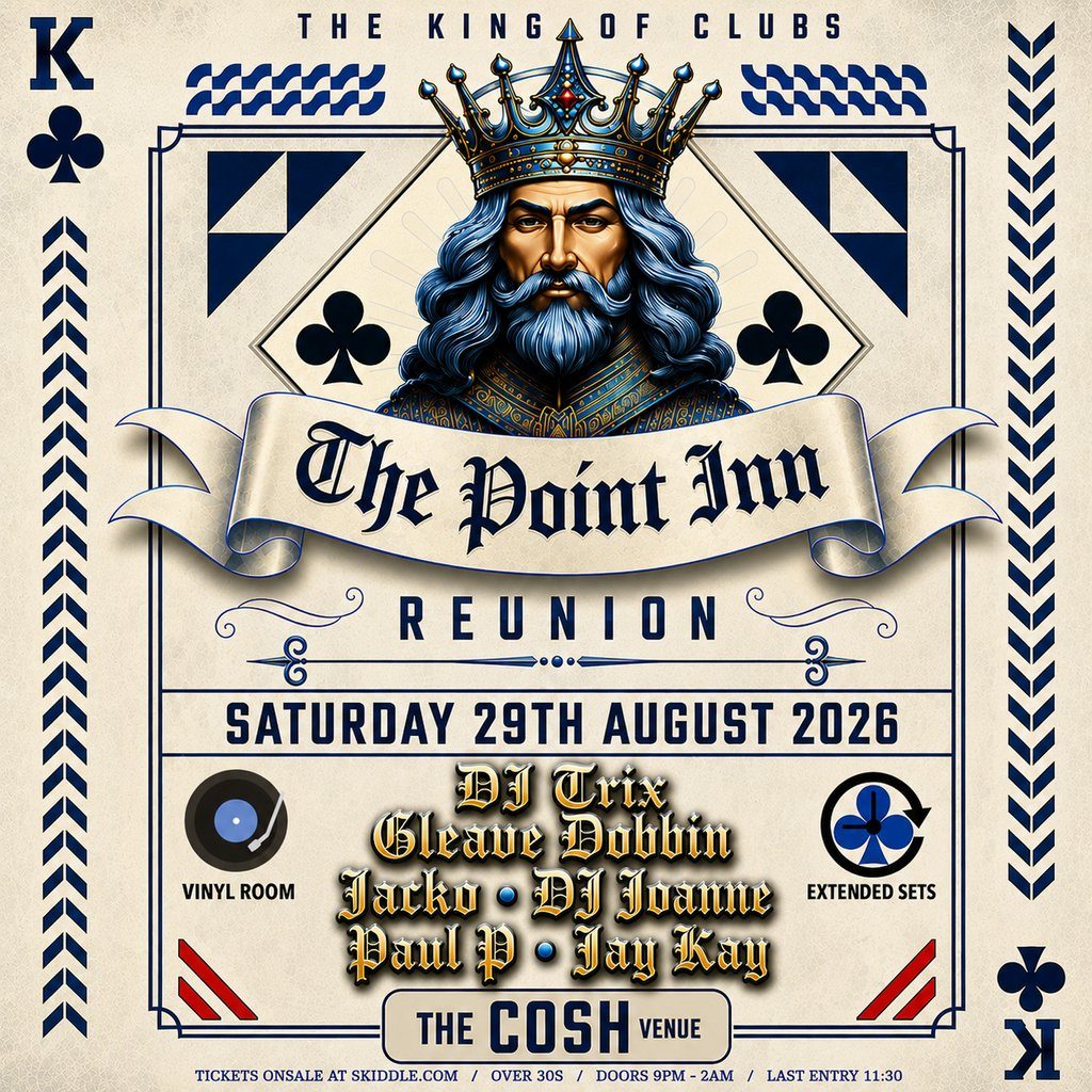 Flyer for Point inn reunion 2026