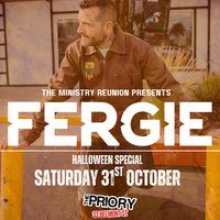Flyer for The Ministry Reunion Presents Fergie