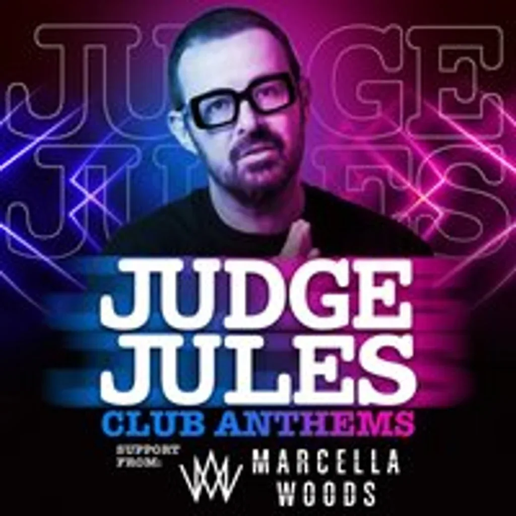 Flyer for Judge Jules Club Anthems