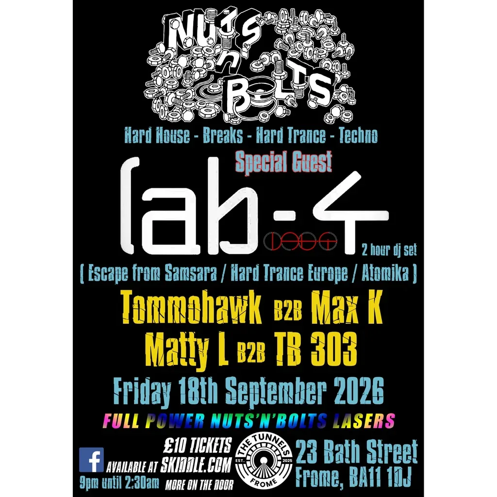 Flyer for Nuts 'n Bolts