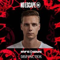 Flyer for InfeXious x Disfunction: No Escape - Act of Rage, TLØ +more