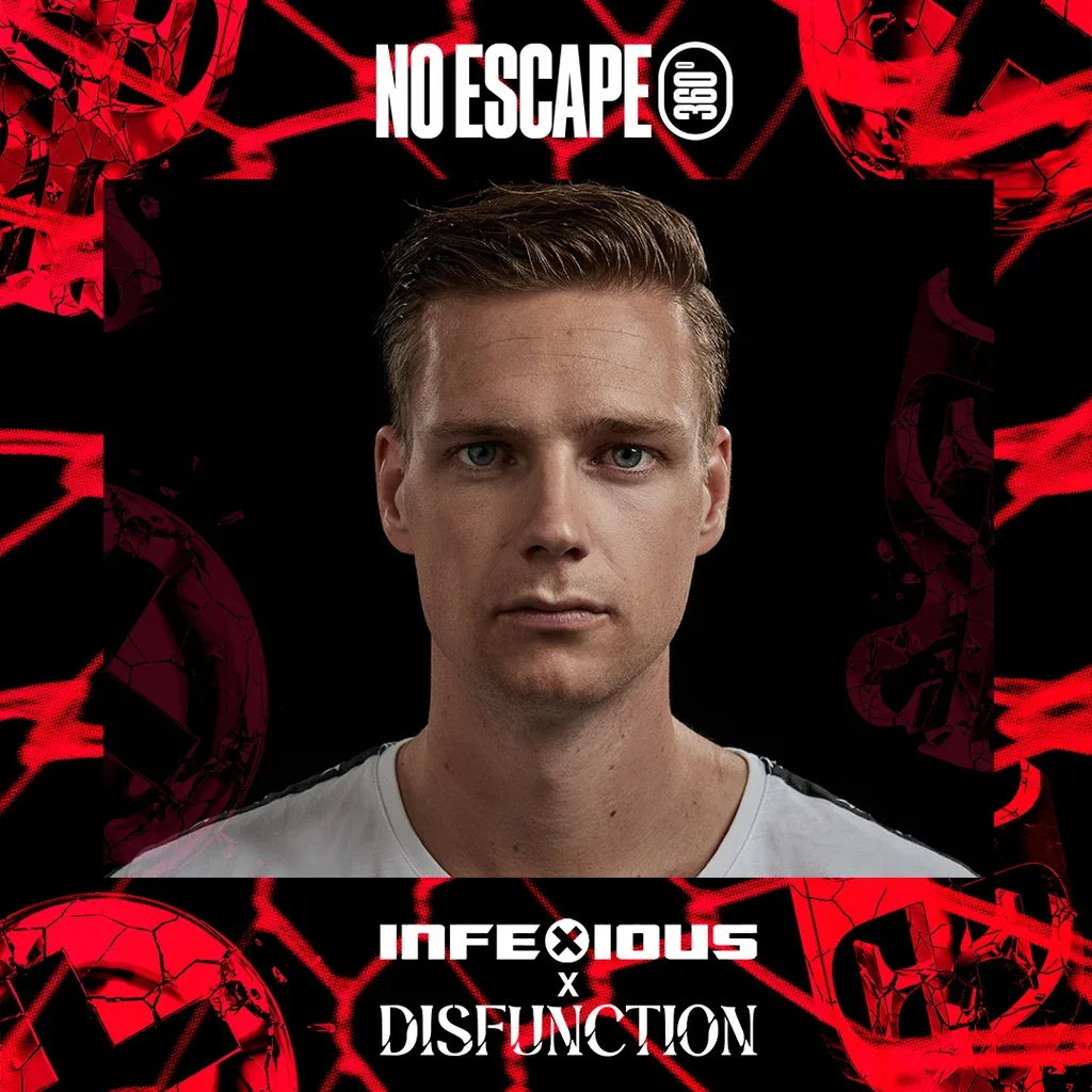 Flyer for InfeXious x Disfunction: No Escape - Act of Rage, TLØ +more