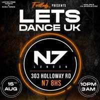 Flyer for Let's Dance UK