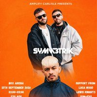 Flyer for Symmetrik x Schak