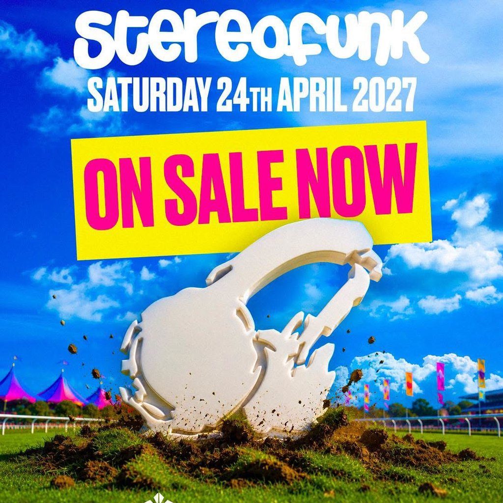 Flyer for Stereofunk Festival 2027