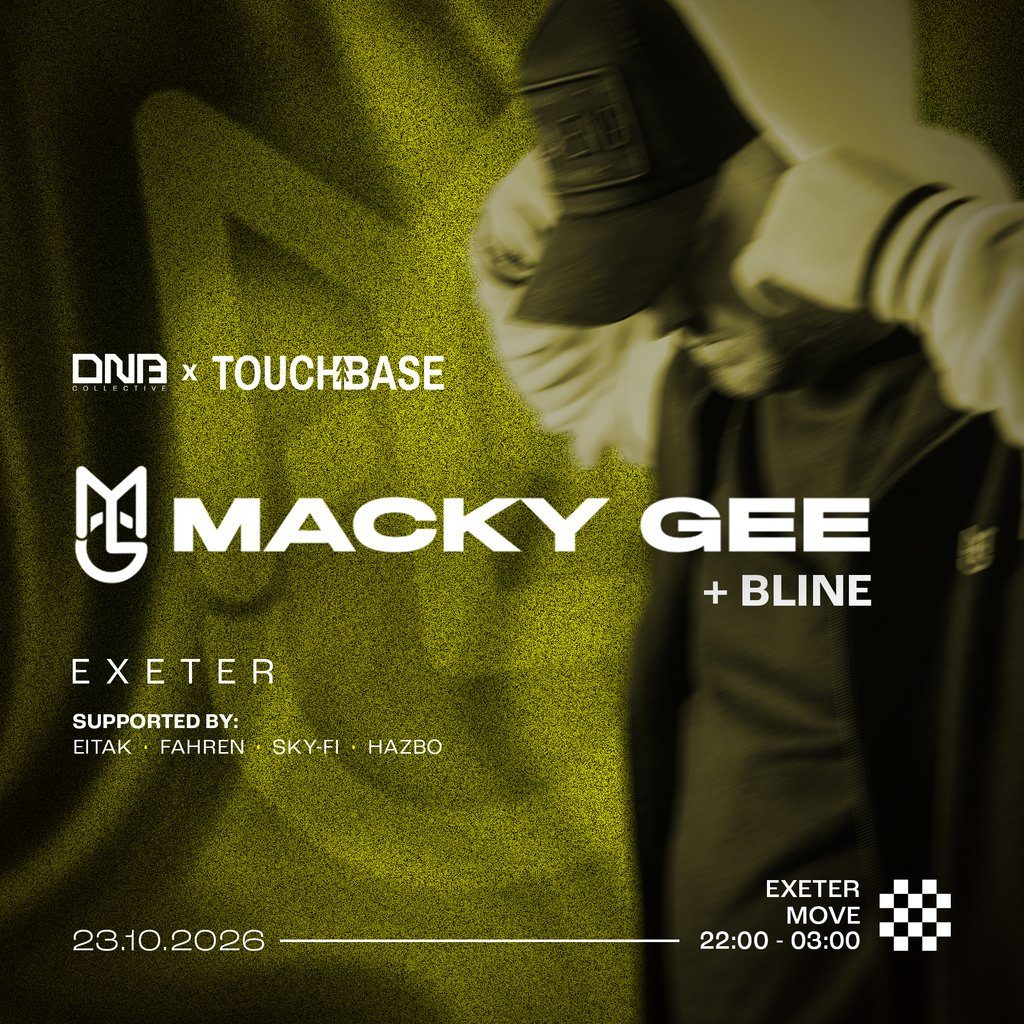 Flyer for Macky Gee: Exeter