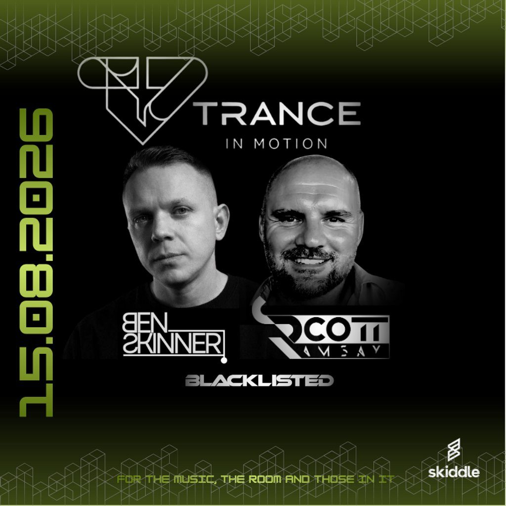 Flyer for Trance in Motion 15.08.2026