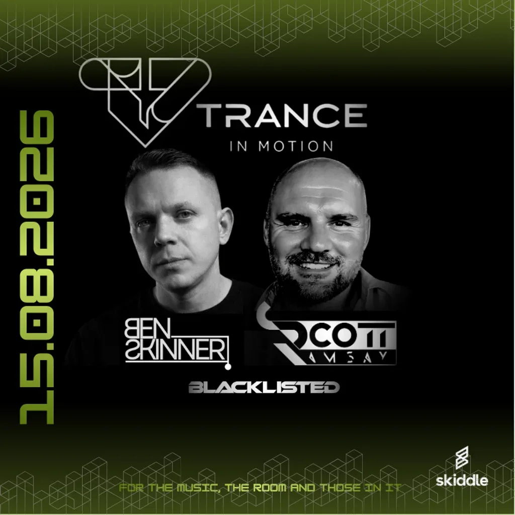 Flyer for Trance in Motion 15.08.2026