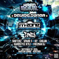 Flyer for Hard Revival 6 - Davide sonar & Mzone