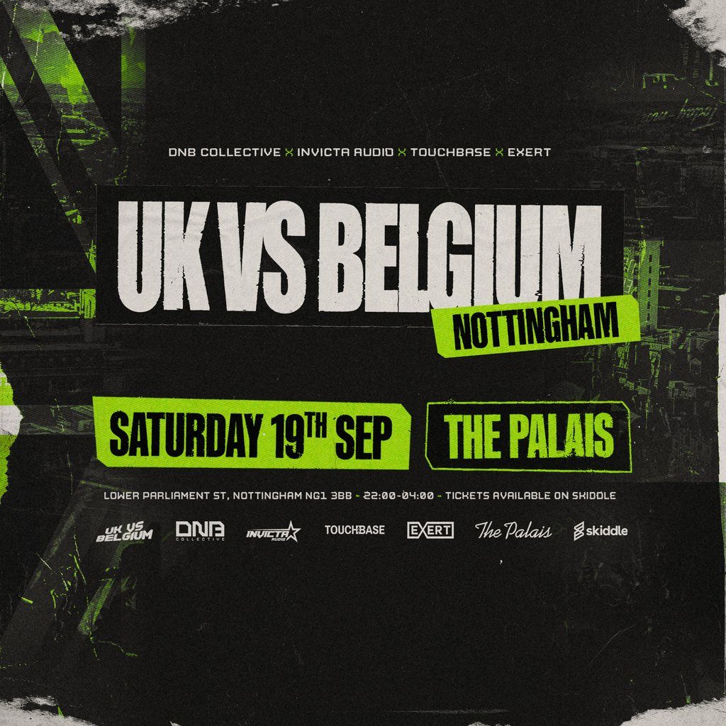 Flyer for U.K vs Belgium Tour: Nottingham