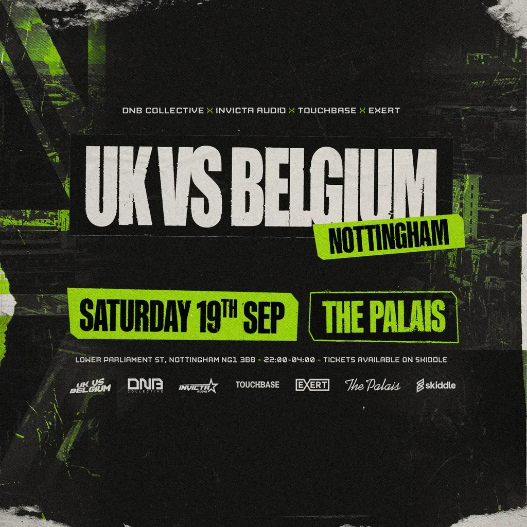 Flyer for U.K vs Belgium Tour: Nottingham