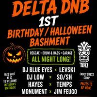 Flyer for DELTA Halloween SPECIAL