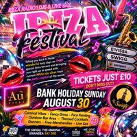 Flyer for Ibiza Radio 1 Ibiza Festival @ Swigg Swansea