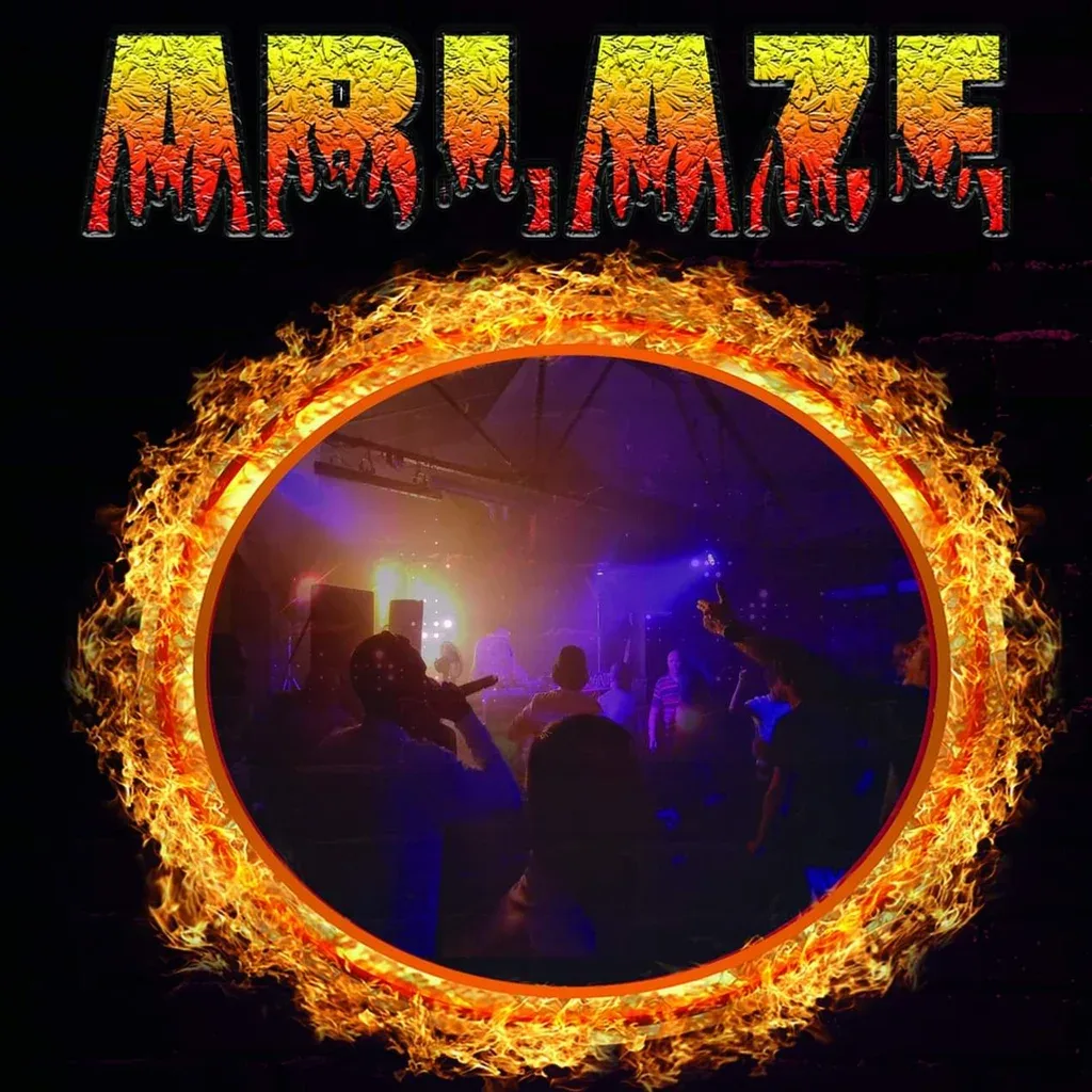 Flyer for Ablaze Down In The Cellar