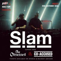Flyer for Fubar & Sector Events Presents: Slam
