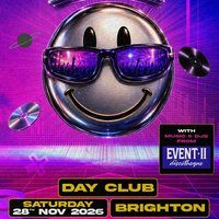 Flyer for The Event 2 Brighton Day Club for over 30's