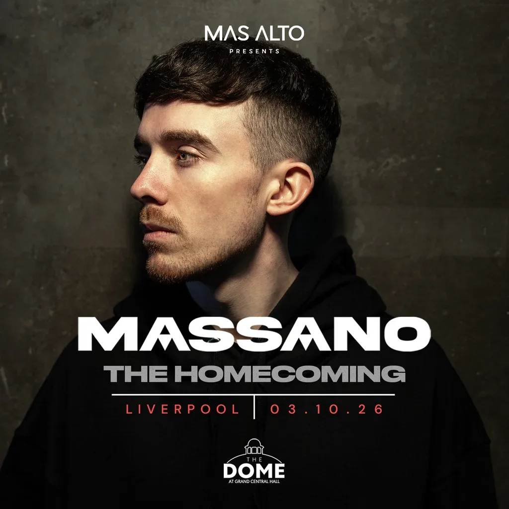 Flyer for Mas Alto presents: Massano