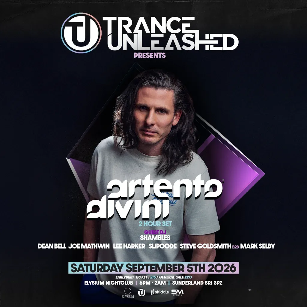 Flyer for Trance Unleashed Evo 20