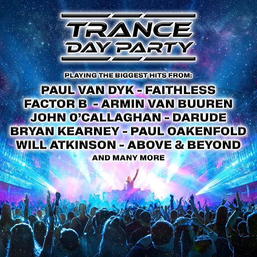 Flyer for Trance Day Party Southampton