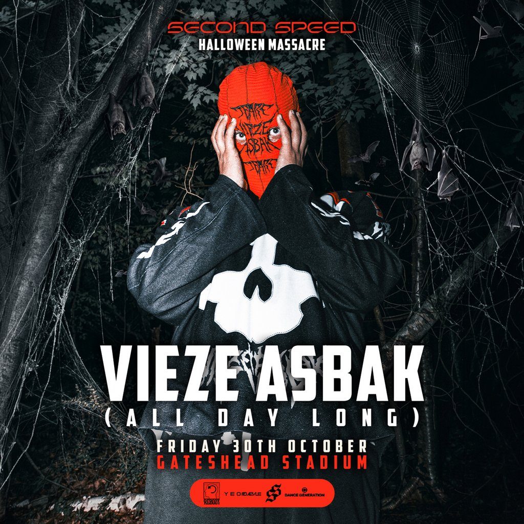 Flyer for Second Speed Accelerate: VIEZE ASBAK  (ALL DAY LONG)