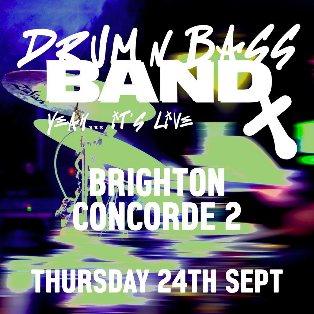 Flyer for Drum n Bass Band Live