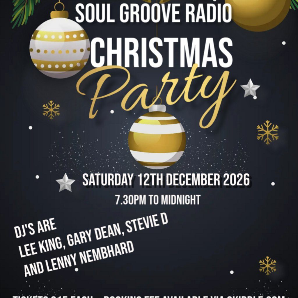 Flyer for SGR Christmas Party