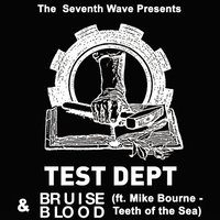 Flyer for Test Dept + Bruise Blood (ft. Mike Bourne of Teeth of the Sea)