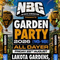 Flyer for NBG Garden Party (16-18)